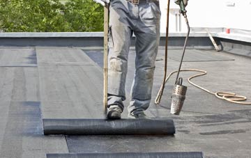 flat roof replacement Purlie Lodge, Highland